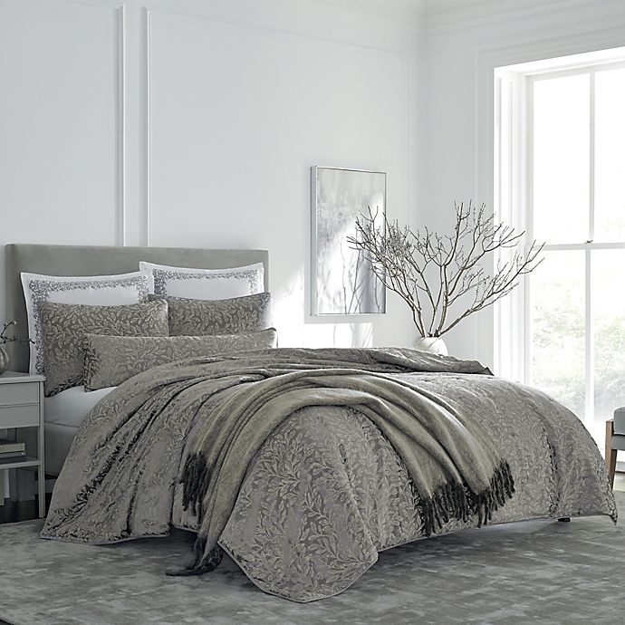 slide 1 of 11, Wamsutta Collection Harrogate King Coverlet Set - Grey, 3 ct