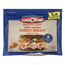 Land O' Frost Premium Lunch Meat Honey Smoked Turkey Breast 1 lb