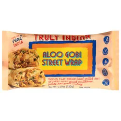 Truly Indian Aloo Gobi Street Wrap 5.29 oz