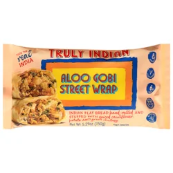 Truly Indian Aloo Gobi Street Wrap 5.29 oz