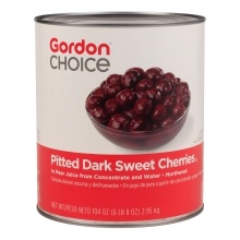 slide 1 of 1, GFS Natural Choice Dark Sweet Cherries, 104 oz