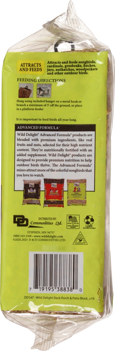 slide 5 of 14, Wild Delight Advanced Formula Deck, Porch N' Patio Block 16 oz, 16 oz