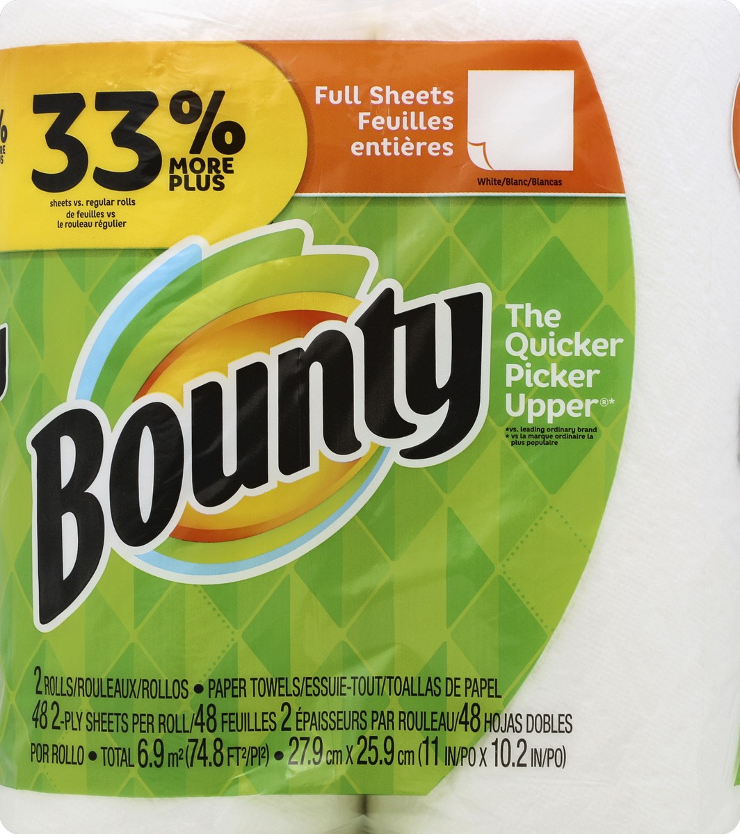 slide 1 of 5, Bounty Paper Towels 2 ea, 2 ct