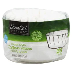Essential Everyday Ee Basket Filter White 1-4Cup - 200 ct