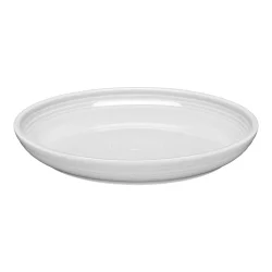 Fiesta Luncheon Salad Bowl Plate - White