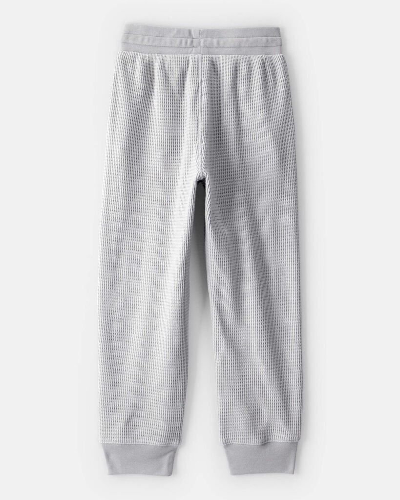 slide 3 of 3, Oshkosh Boys Thermal Drawstring Jogger - Grey Grey 5, 1 ct
