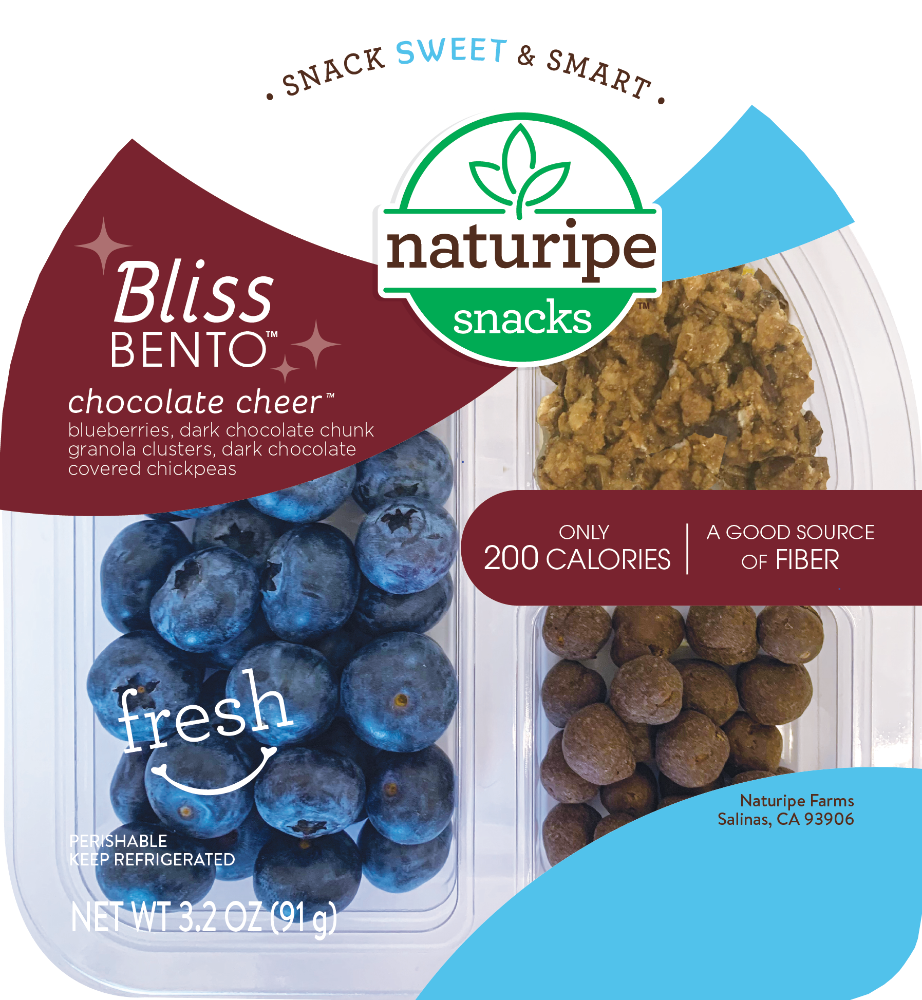 slide 1 of 1, Naturipe Bliss Bentos Chocolate Cheer Snack Pack, 3.2 oz