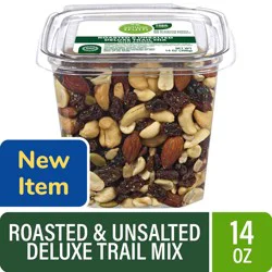 Kroger Roasted and Unsalted Deluxe Trail Mix