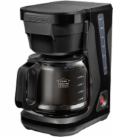 slide 1 of 1, Proctor Silex Compact Coffee Maker - Black, 12 cup