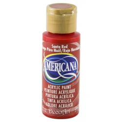 Deco Art Americana Acrylics Paint Santa Red