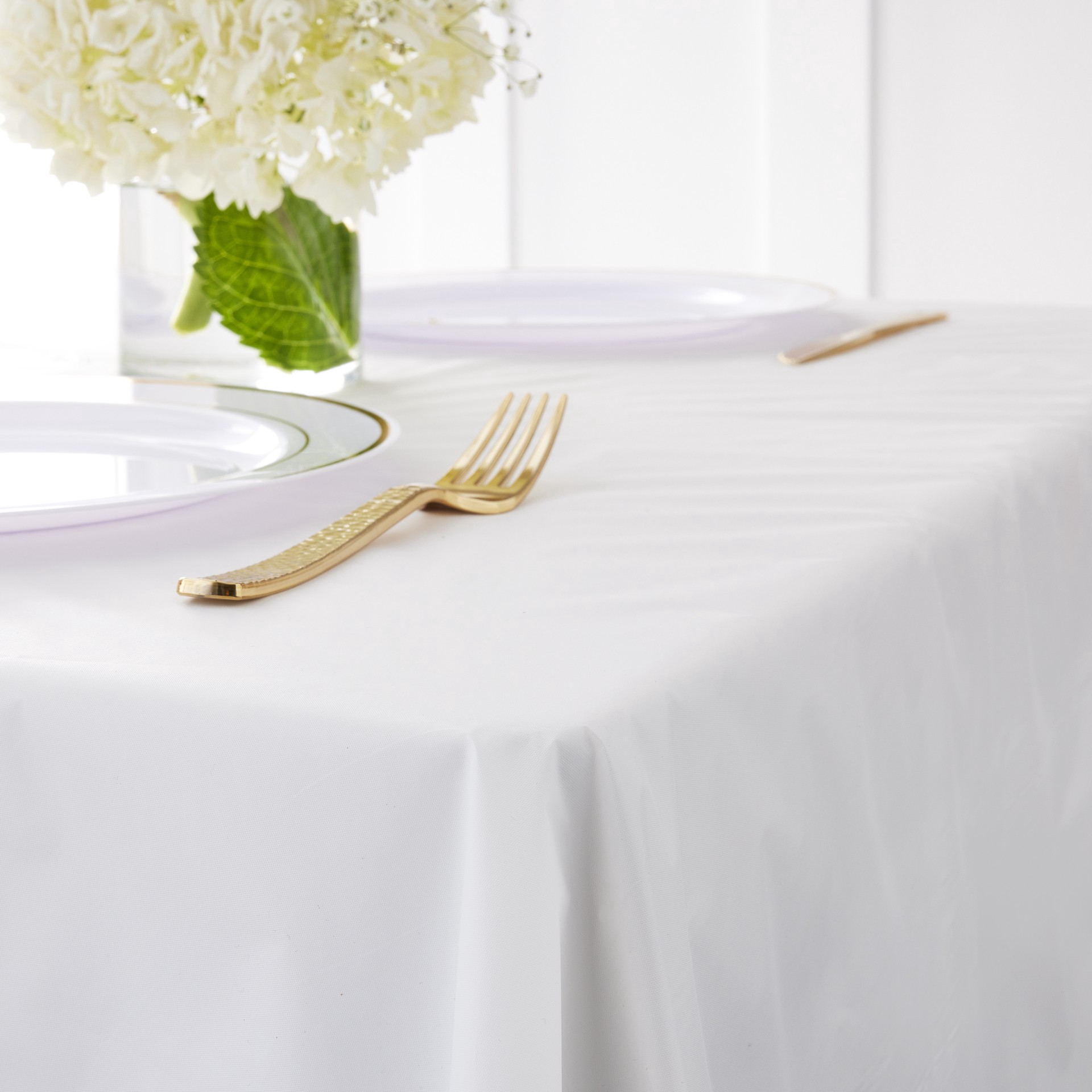 slide 3 of 3, 108" Plastic Table Cover By Celebrate It, 54 in x 108 in