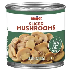 Meijer Sliced Mushroom