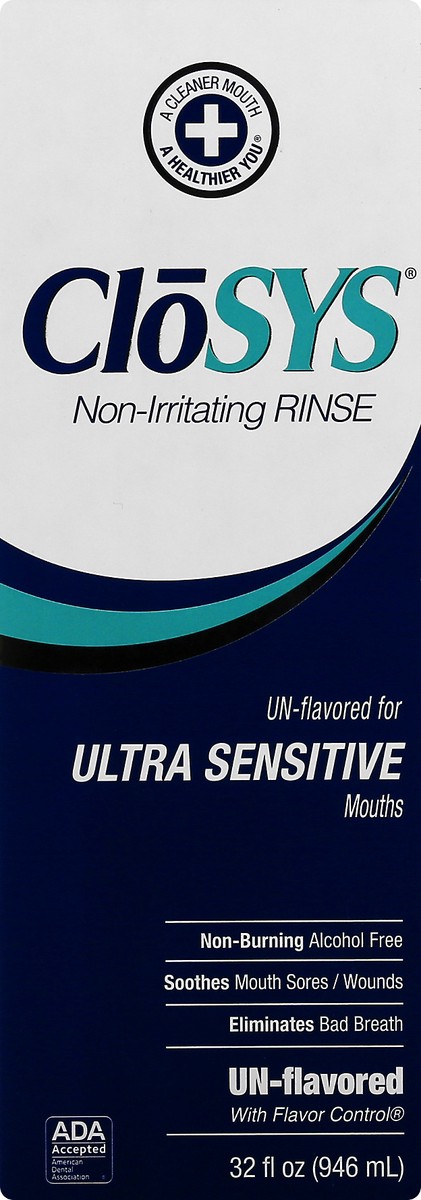 slide 3 of 9, CloSYS Ultra-Sensitive Rinse-32oz, 32 fl oz