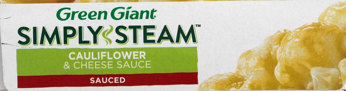 slide 5 of 13, Green Giant Simply Steam Sauced Cauliflower & Cheese Sauce 10 oz, 10 oz