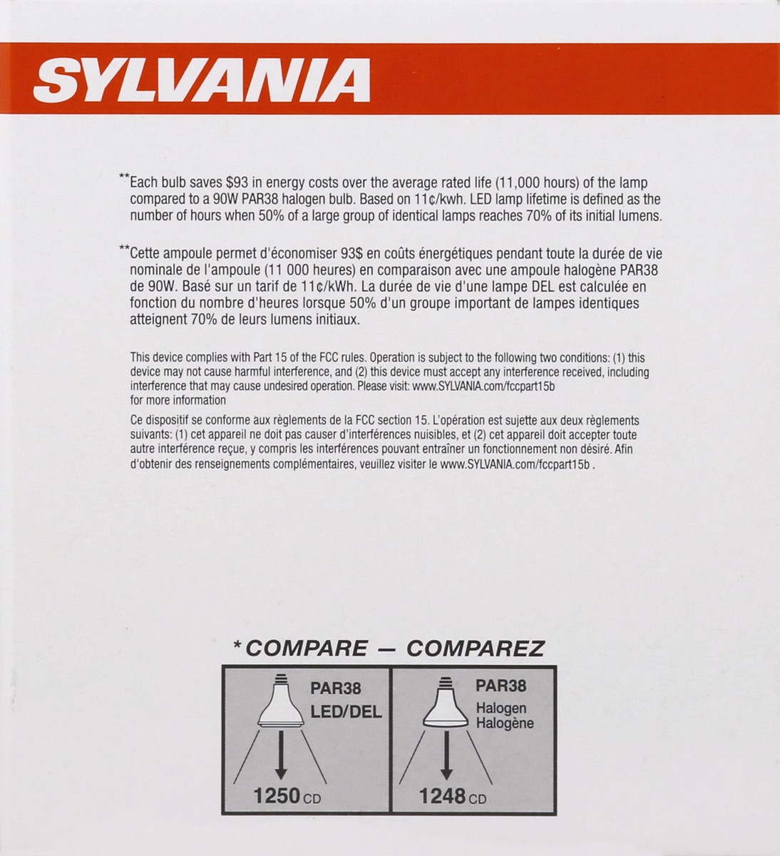 slide 3 of 5, Sylvania Light Bulbs 2 ea, 2 ct