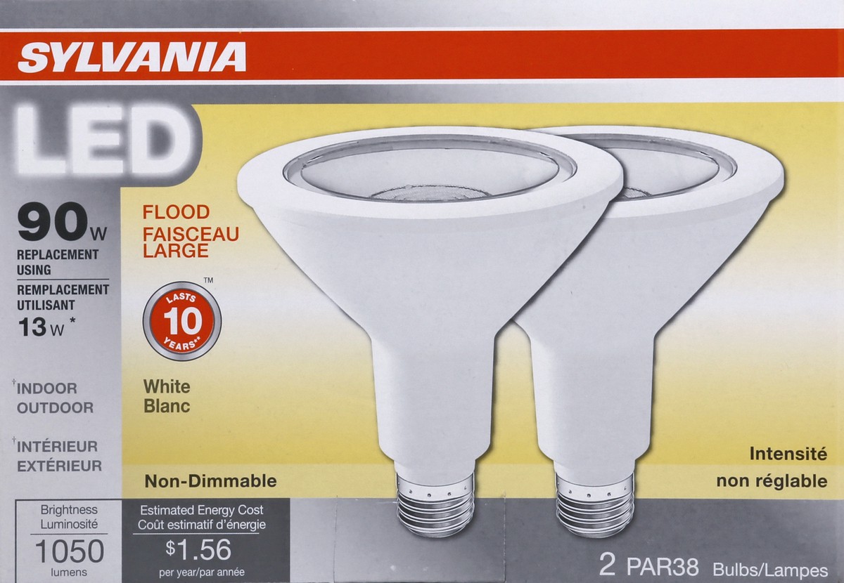 slide 1 of 5, Sylvania Light Bulbs 2 ea, 2 ct