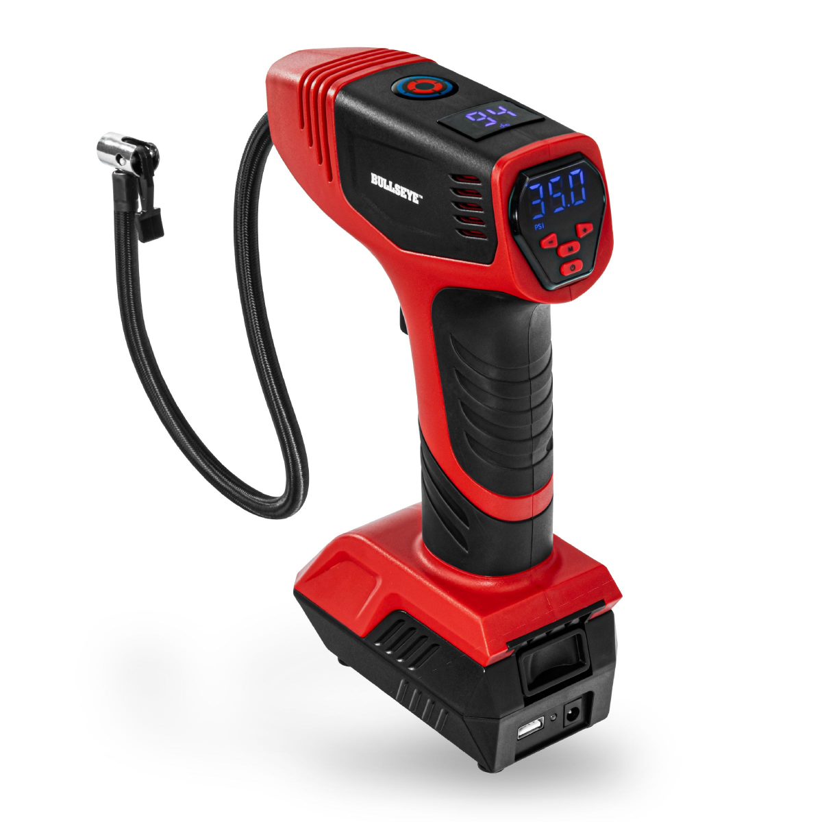 slide 1 of 25, Bull's-Eye Rechargeable Tire Inflator 1 ea, 1 ct