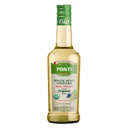 Ponti 100% Italian White Wine Vinegar Organic