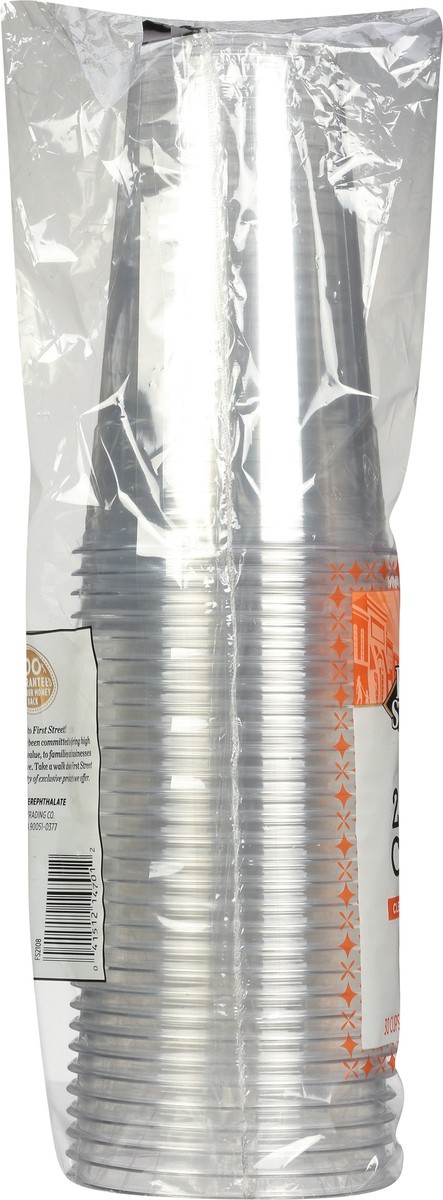 slide 11 of 11, First Street Plastic Cups, 30 ct