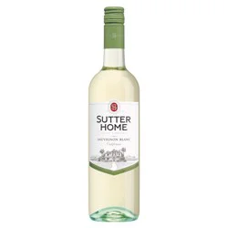 Sutter Home Sauvignon Blanc White Wine, 750mL Wine Bottle
