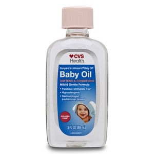 slide 1 of 1, CVS Health Baby Oil, 4 oz