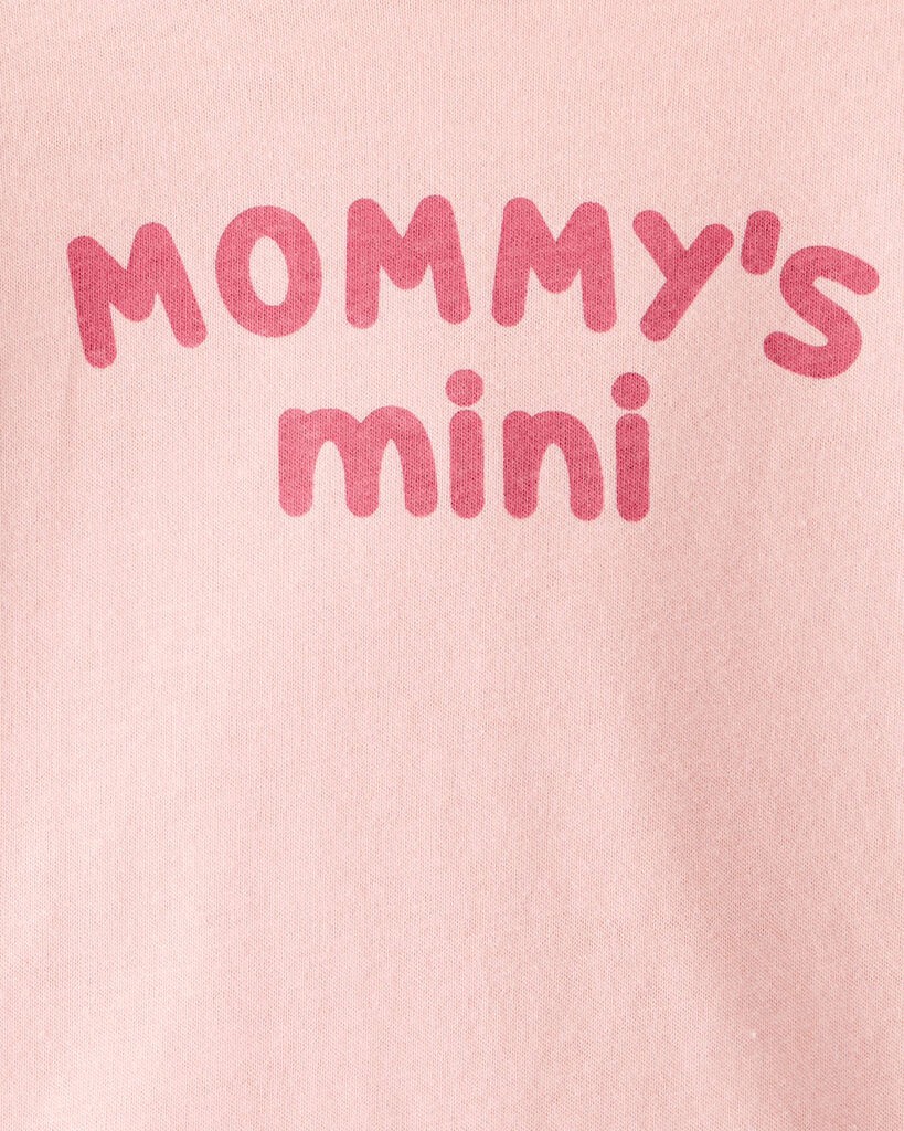 slide 2 of 2, Carter's Carters Baby Girl Cotton Long-Sleeve Graphic Bodysuit - Pink Pink 9M, 1 ct