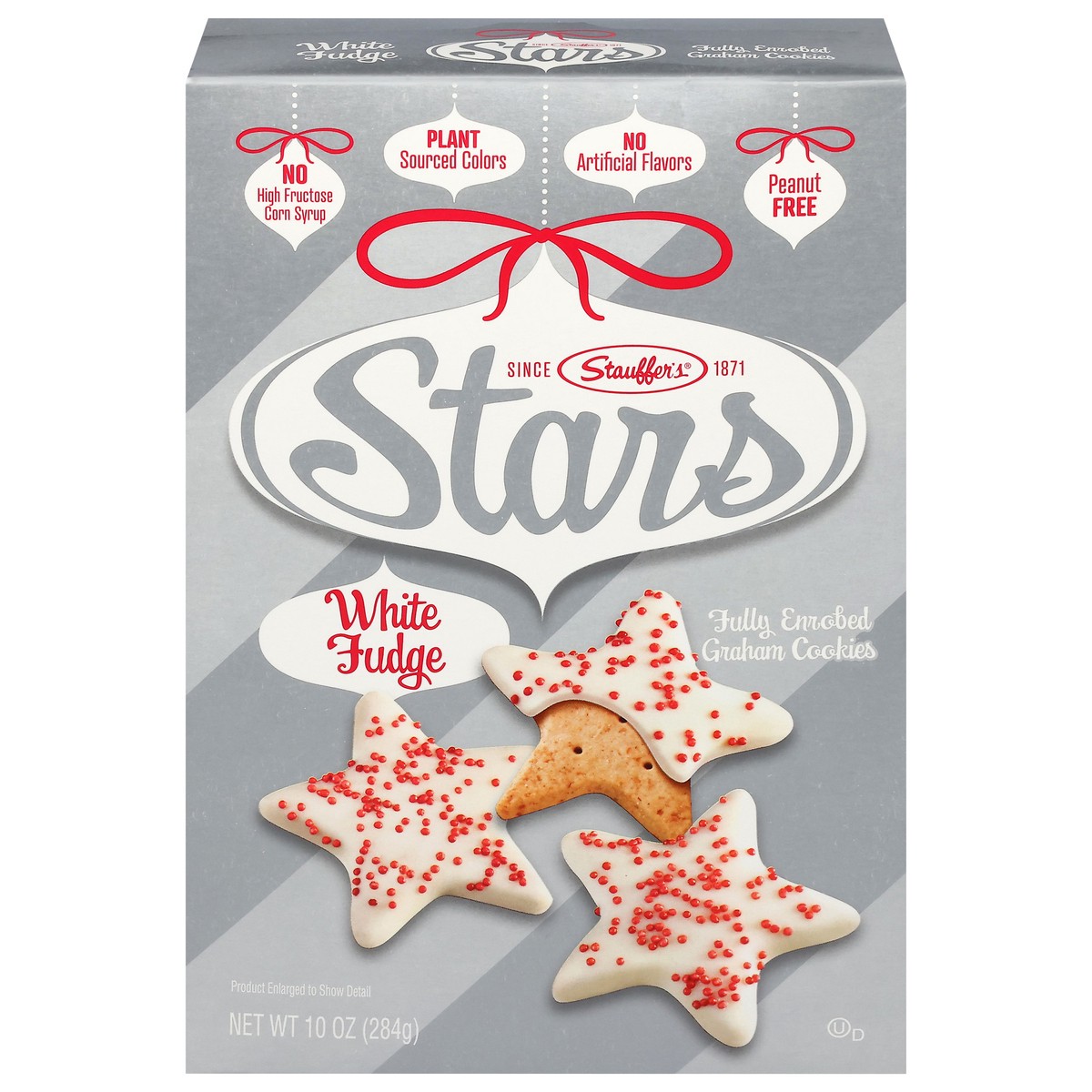 slide 3 of 4, Stauffer's Fully Enrobed White Fudge Graham Cookies 10 oz, 10 oz