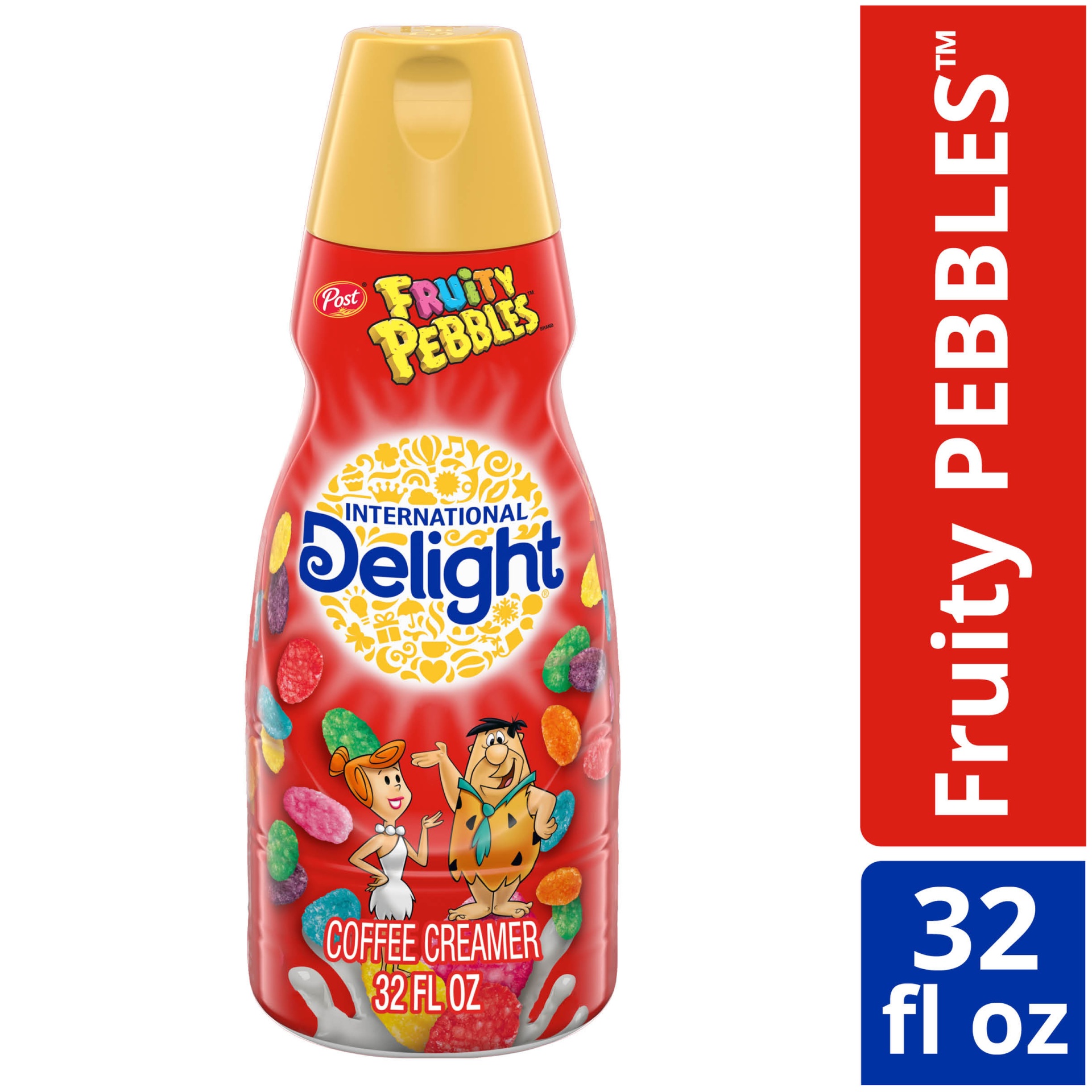 slide 1 of 1, International Delight Fruity Pebbles Coffee Creamer, 1 qt