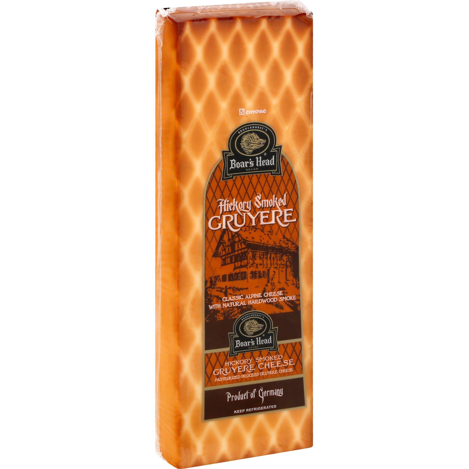 slide 1 of 1, Boar's Head Naturally Hickory Smoked Gruyere Cheese, per lb