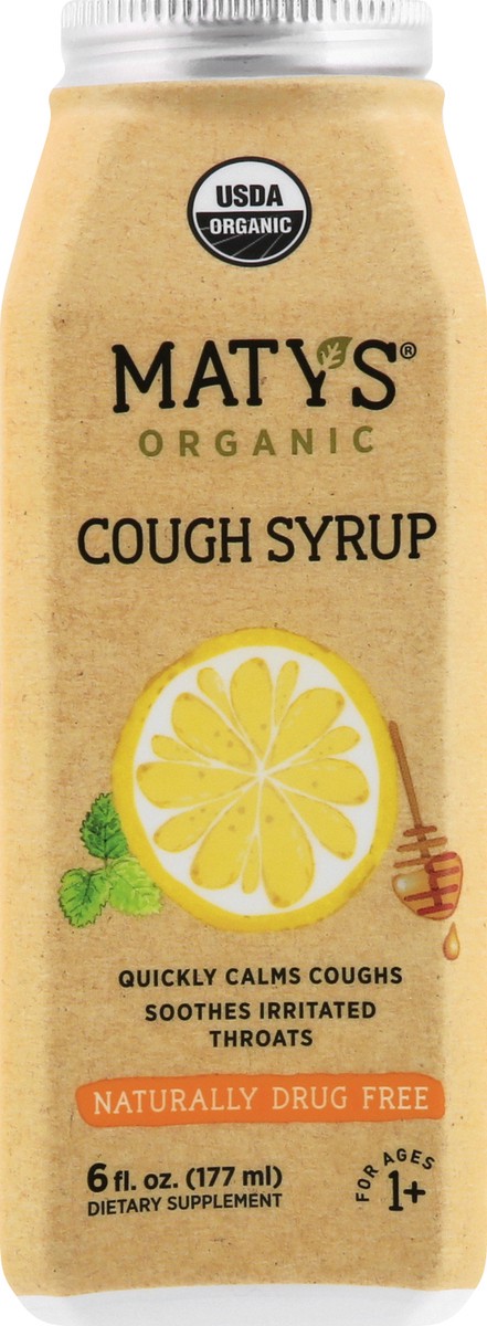 slide 9 of 9, Maty's Organic Cough Syrup 6 FO, 6 fl oz