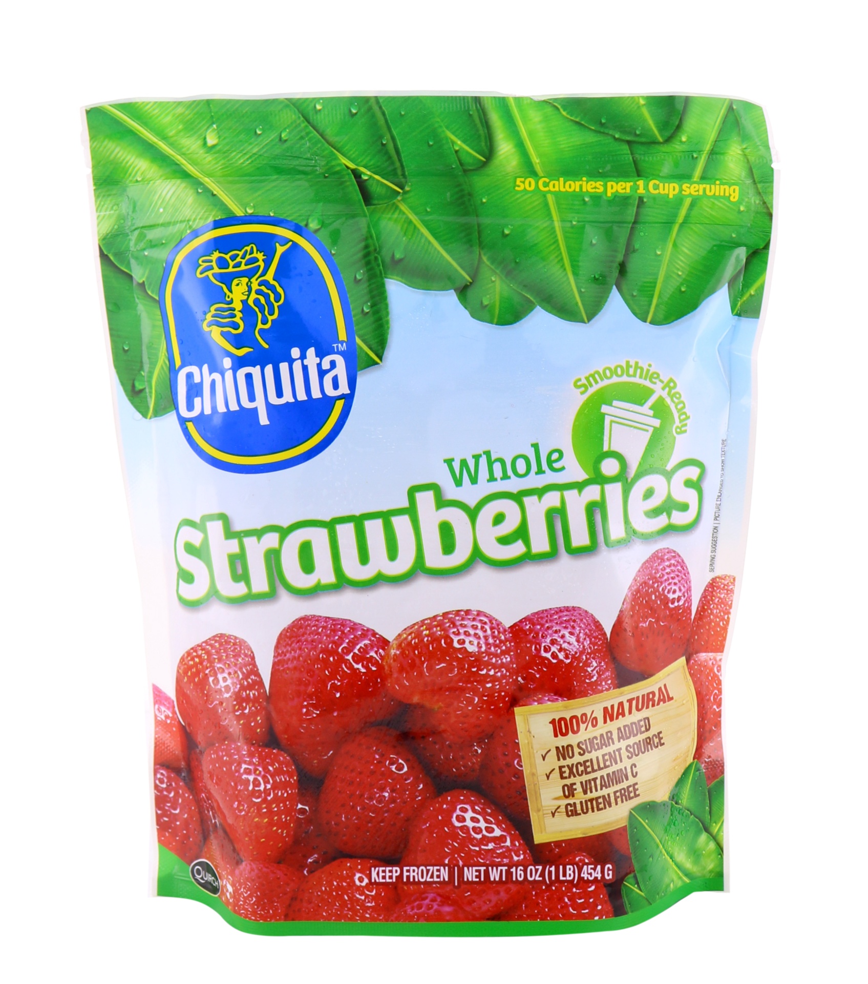 slide 1 of 1, Chiquita Fruit - Strawberries Iqf, 1 ct