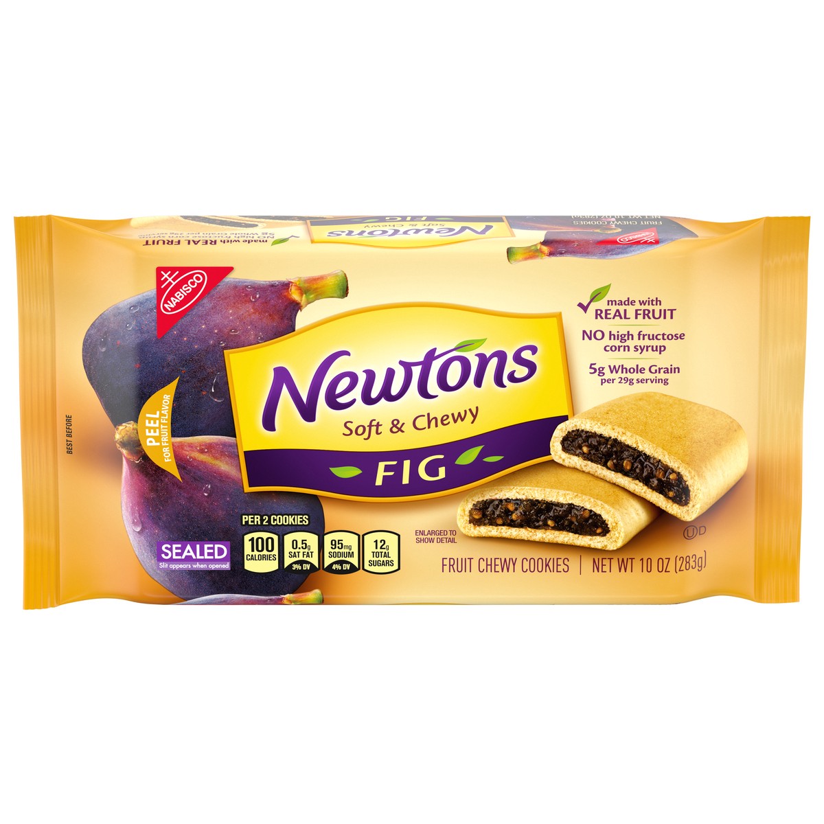 slide 1 of 1, Newtons Fig Fruit Chewy Cookies - 10oz, 