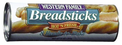 slide 1 of 1, Western Family Breadsticks, 11 oz