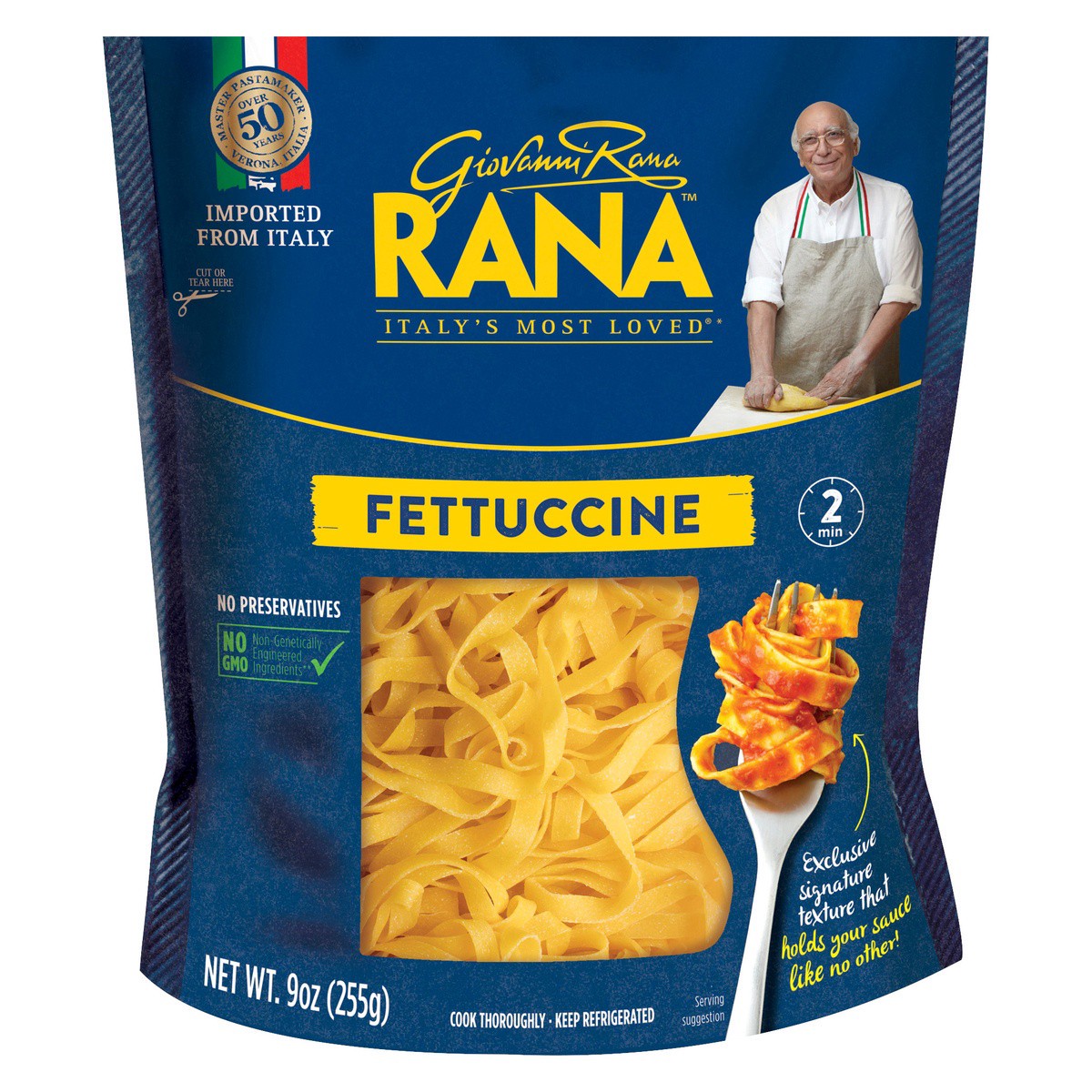 slide 1 of 9, Rana Refrigerated Pasta, 9 oz