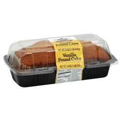 First Street Vanilla Pound Cake