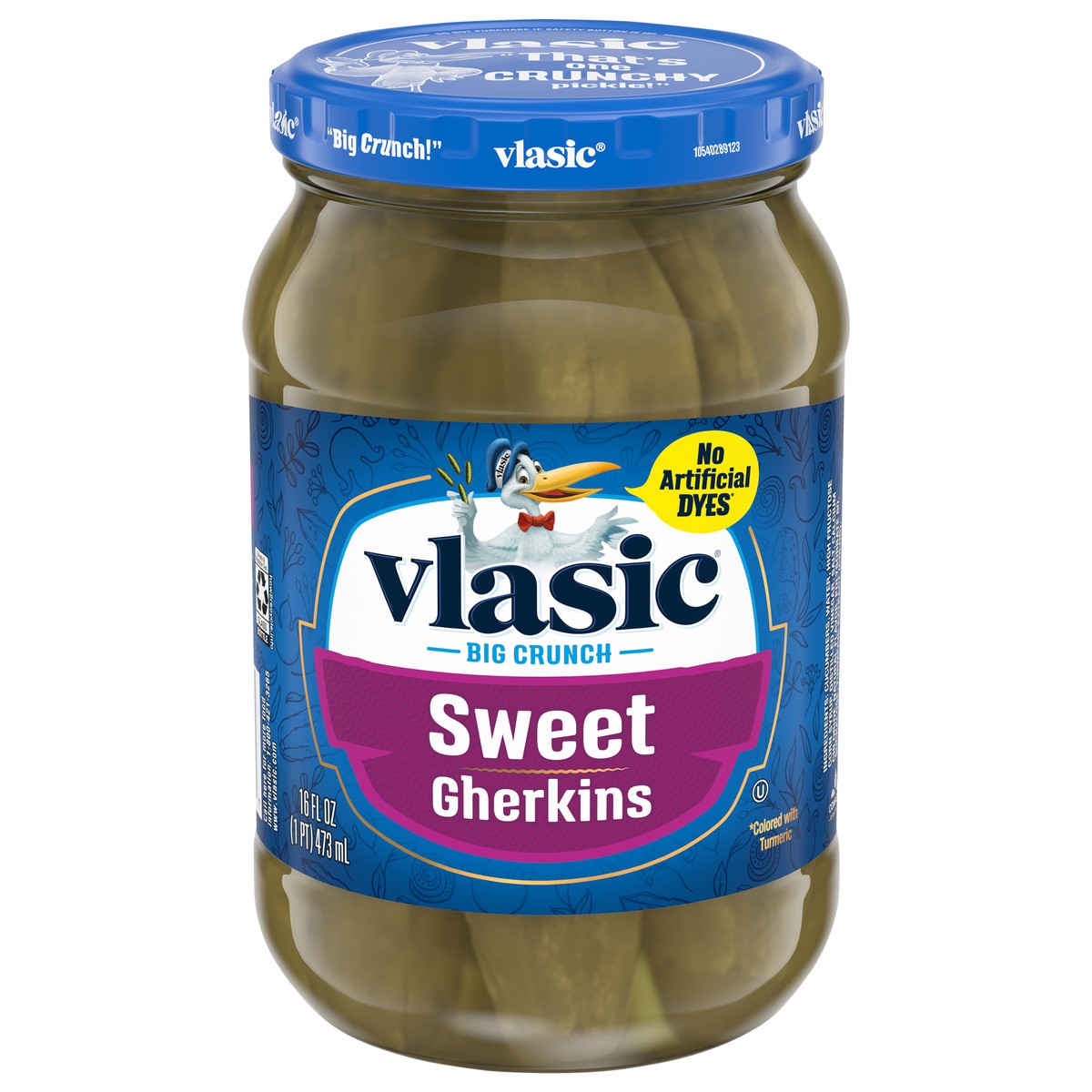 slide 1 of 5, Vlasic Sweet Gherkins Pickles 16 fl oz, 16 fl oz