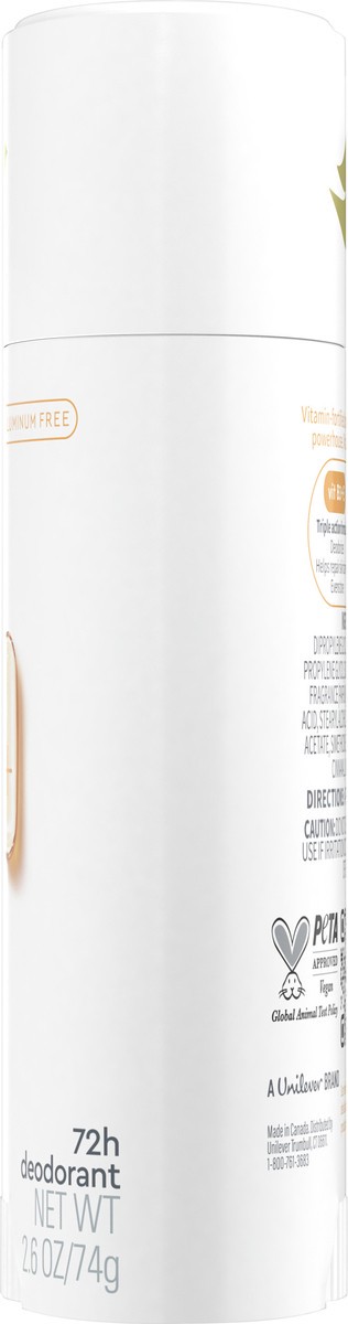 slide 2 of 13, Dove Vitamin Care+ Aluminum Free Peaches & Shea Butter Deodorant 2.6 oz, 2.6 oz