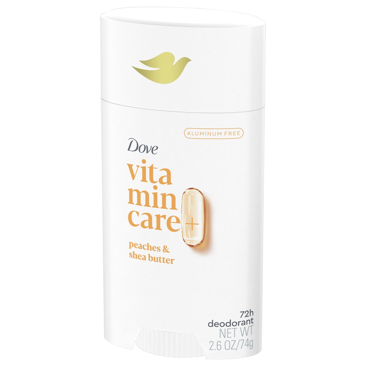 slide 5 of 13, Dove Vitamin Care+ Aluminum Free Peaches & Shea Butter Deodorant 2.6 oz, 2.6 oz