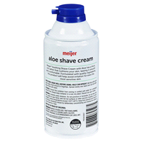 slide 3 of 5, Meijer Aloe Shave Cream, Sensitive Skin, 10 oz