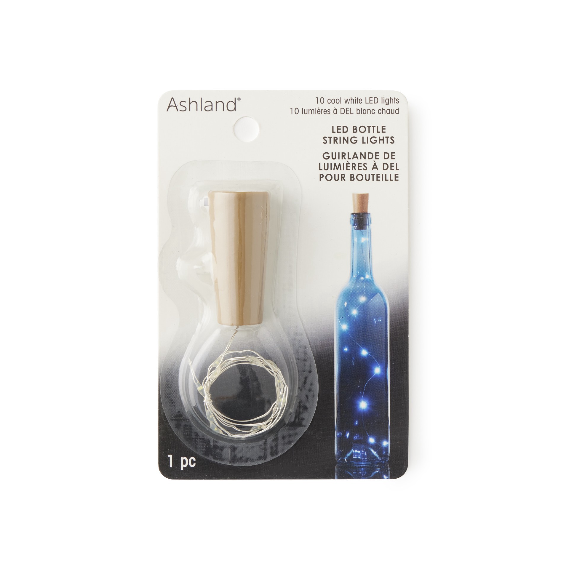 slide 5 of 7, Led Bottle Stopper String Lights By Ashland, 51 cm