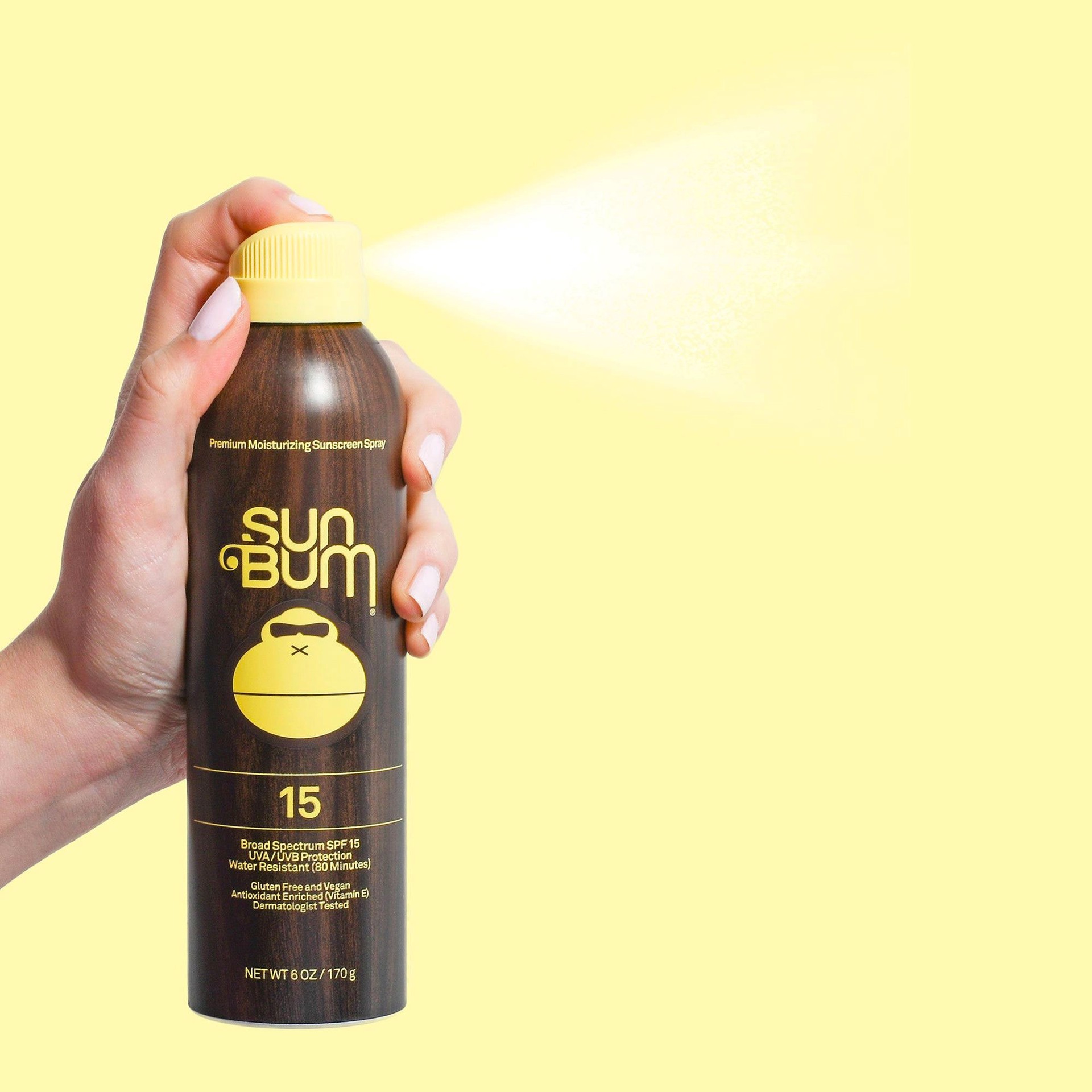 slide 5 of 5, Sun Bum Sunscreen Spray - SPF 15 - 6oz, 6 fl oz