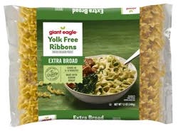 Giant Eagle Eggfree Pasta Ribbon - 12 oz