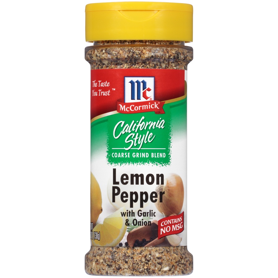 slide 1 of 6, McCormick California Style Lemon & Pepper, 4.87 oz