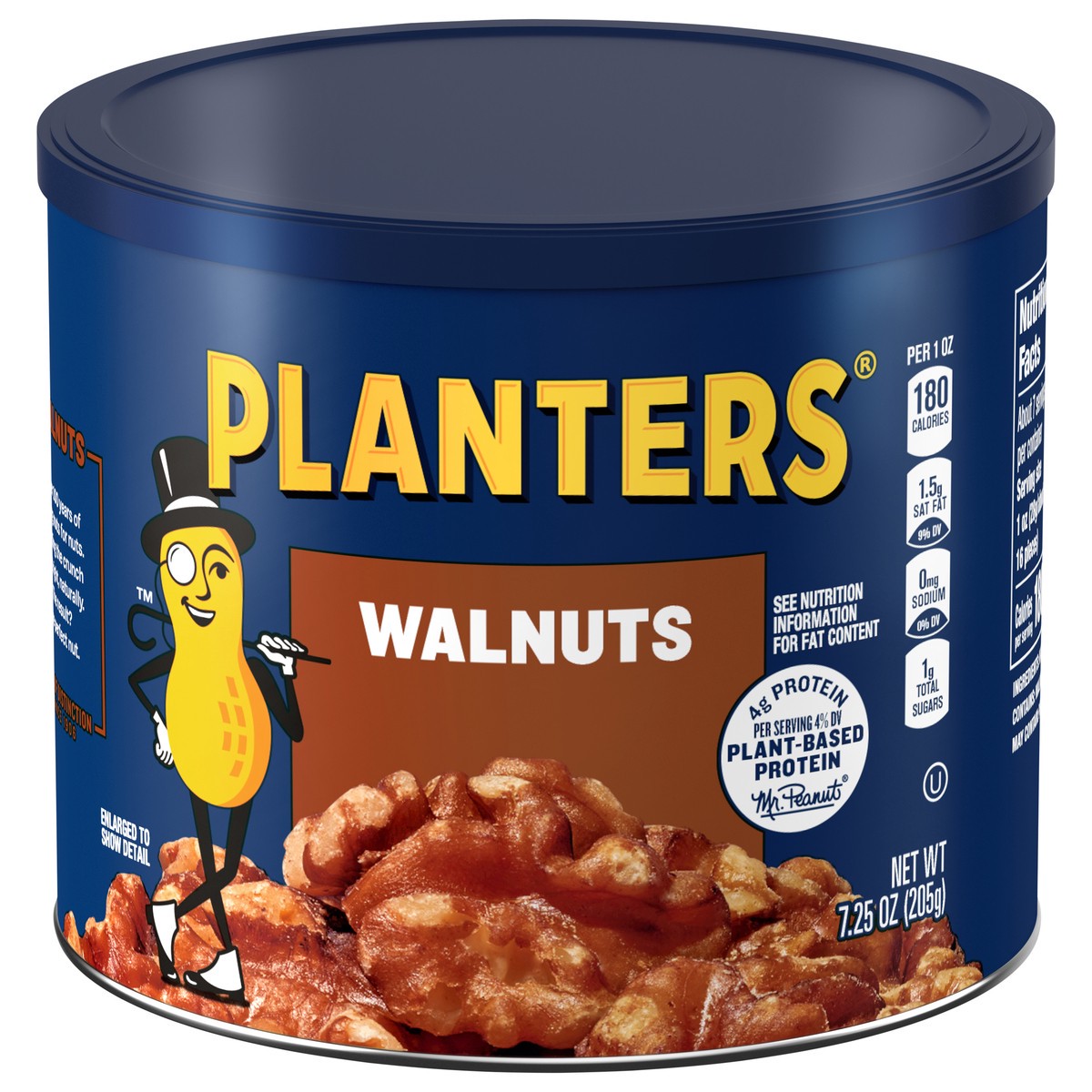 slide 1 of 13, Planters Walnuts 7.25 oz, 7.25 oz