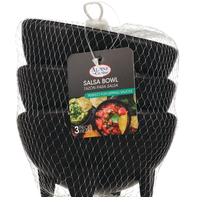 slide 1 of 1, ALPINE CUISINE Alpine Salsa Bowl 3Pc, 3 ct