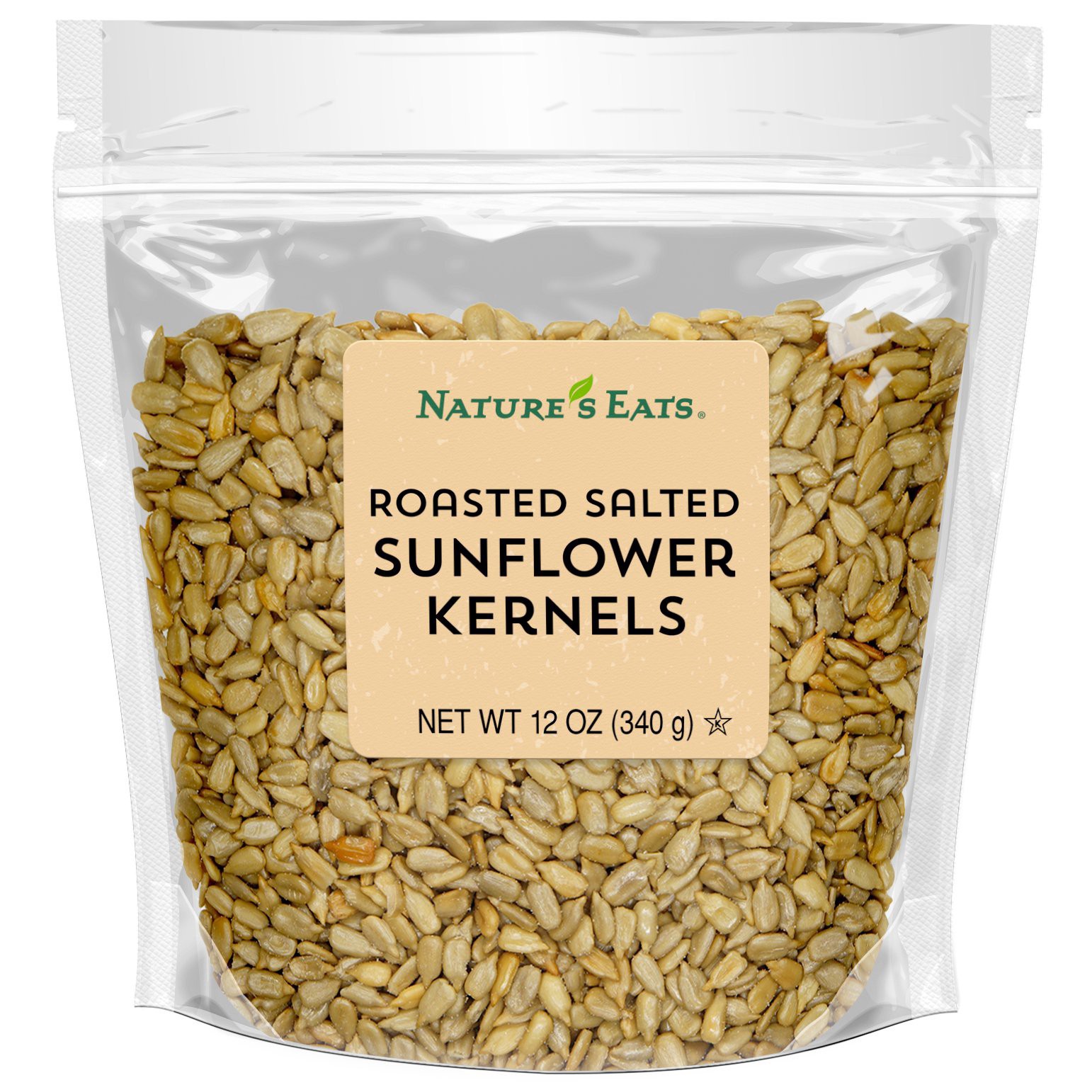 slide 1 of 1, Texas Star Nut & Food Roasted Salted Sunflower Kernels, 12 oz