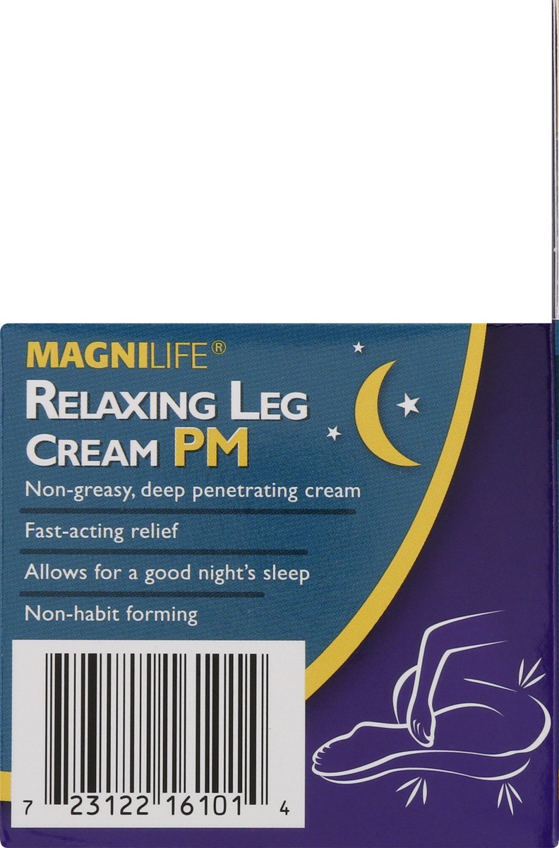 slide 9 of 9, MagniLife PM Relaxing Leg Cream 4 oz, 4 oz
