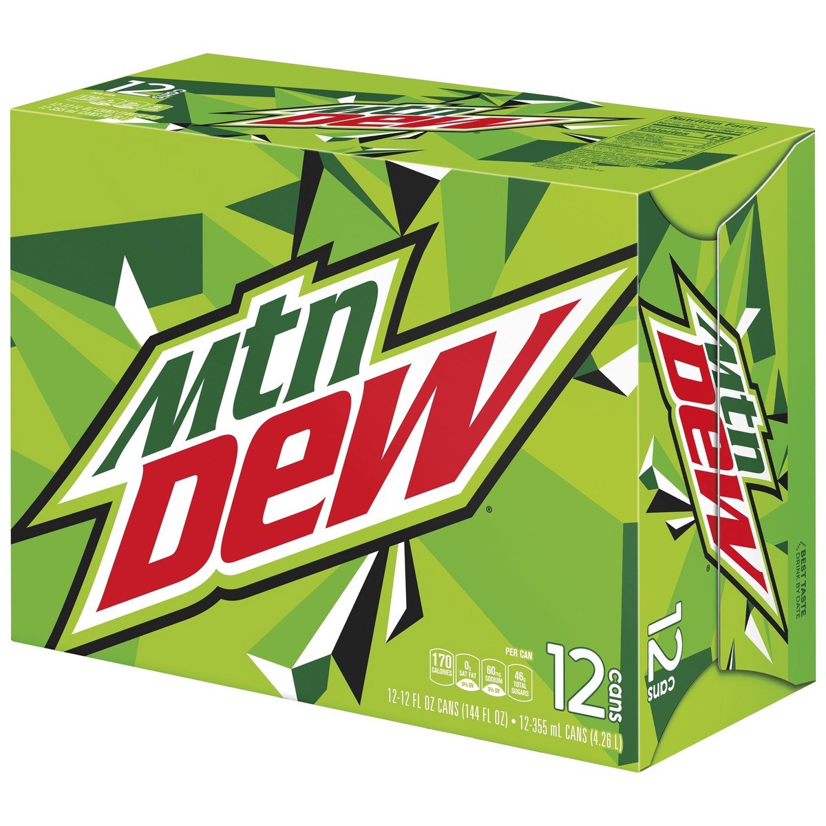 slide 2 of 5, Mountain Dew Soda - 9 lb, 9 lb