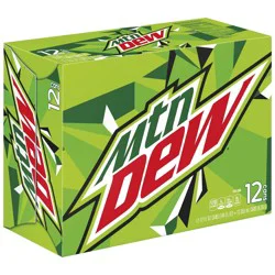 Mountain Dew 12 Fl Oz 12 Count Can