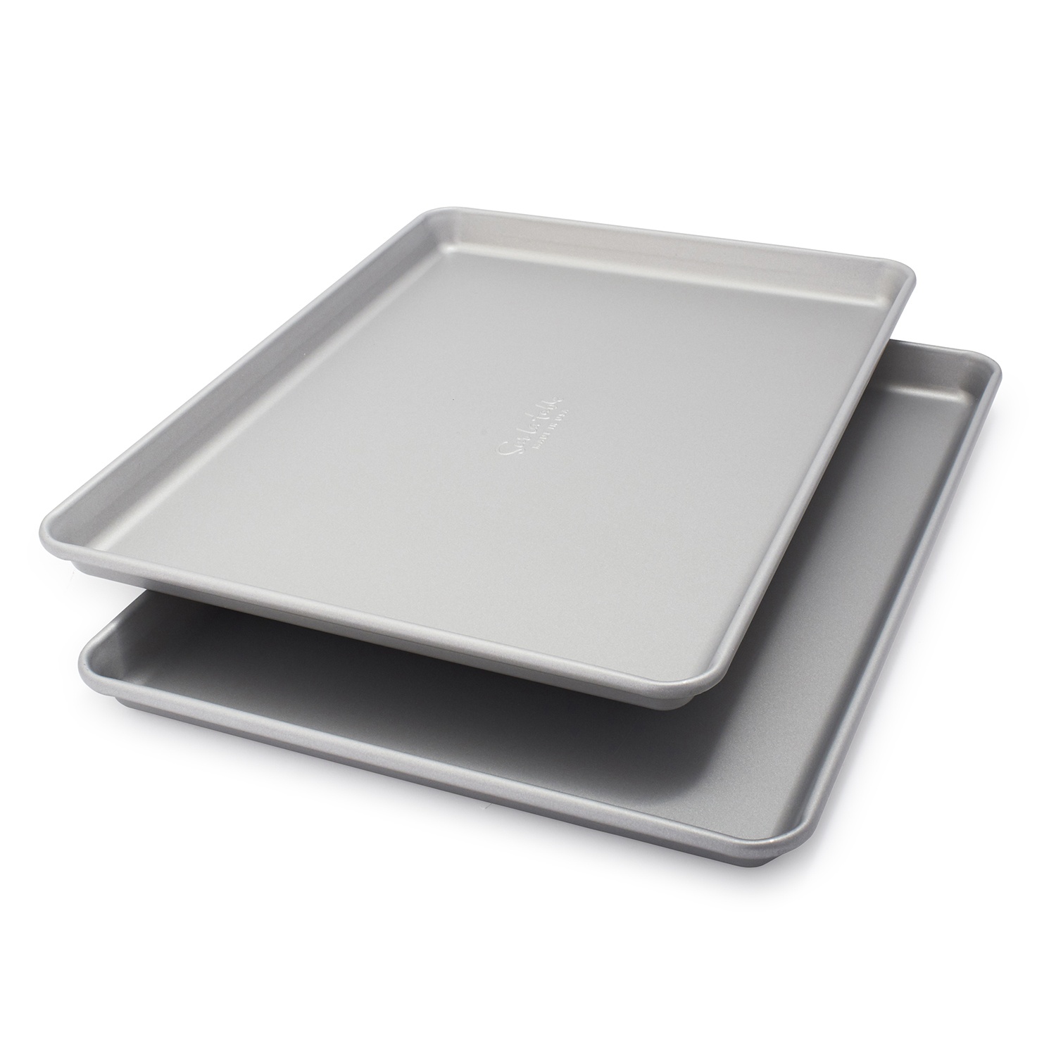 slide 1 of 1, Sur La Table Classic Half Sheet Pans, Silver, 2 ct